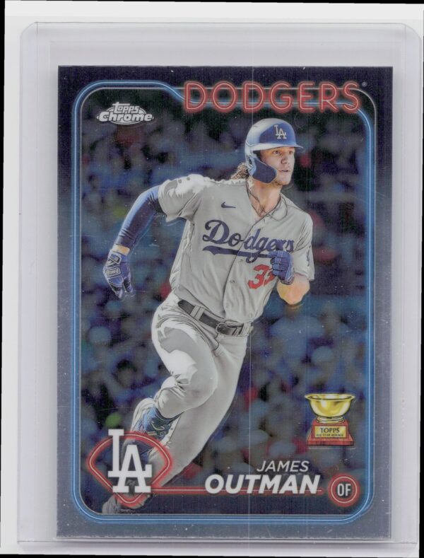 2024 Topps Chrome James Outman #68 Dodgers