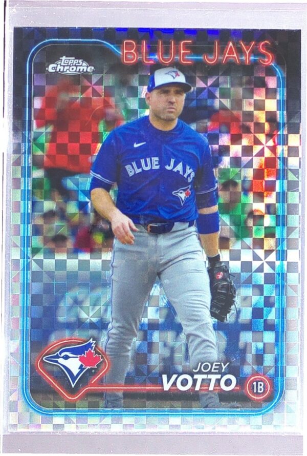 2024 Topps Chrome Joey Votto X Fractors #171 Jays