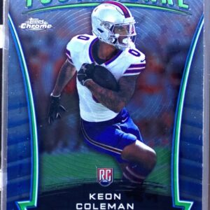 2024 Topps Chrome Keon Coleman RC Y-21 Bills Youthquake