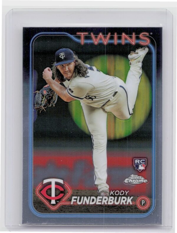 2024 Topps Chrome Kody Funderburk RC #297 Twins