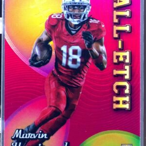 2024 Topps Chrome Marvin Harrison Jr. RC #CAE-MH Cardinals Chrome All Etch Pink