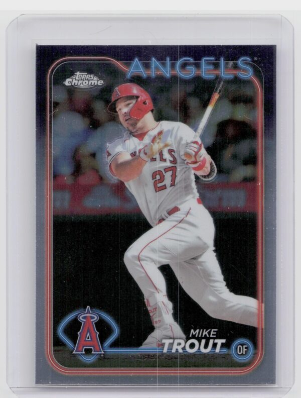 2024 Topps Chrome Mike Trout #200 Angels