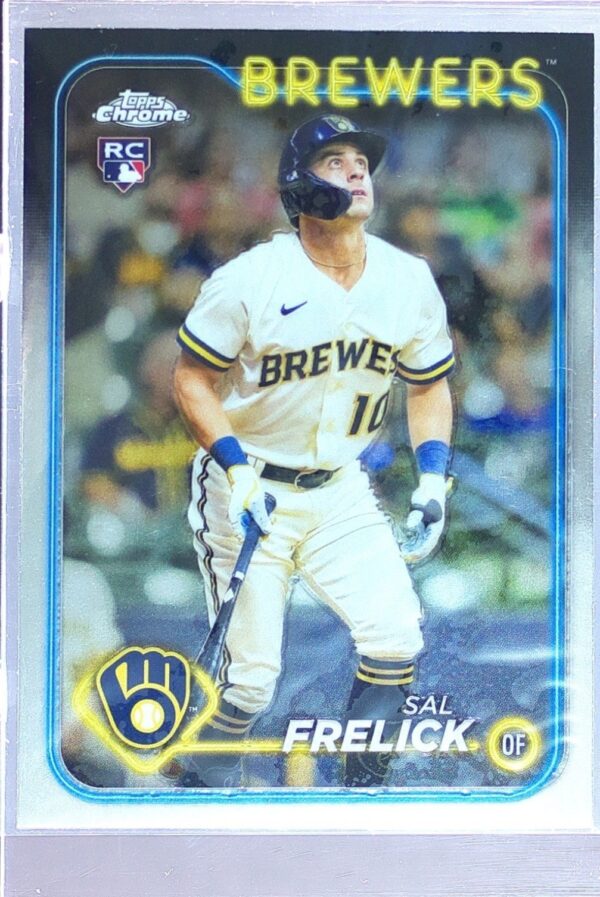 2024 Topps Chrome Sal Frelick RC #39 Brewers