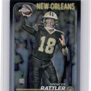 2024 Topps Chrome Spencer Rattler RC 213 Saints