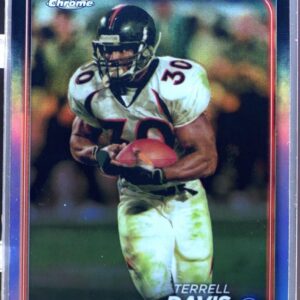 2024 Topps Chrome Terrell Davis Refractor #60 Broncos