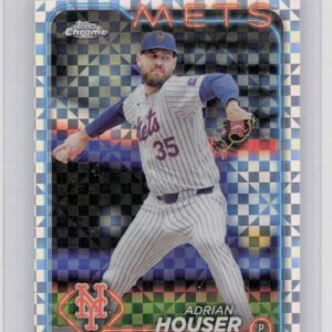 2024 Topps Chrome Update Adrian Houser X Fractors #USC58 Mets