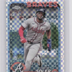 2024 Topps Chrome Update Jorge Soler X Fractors #USC2 Braves