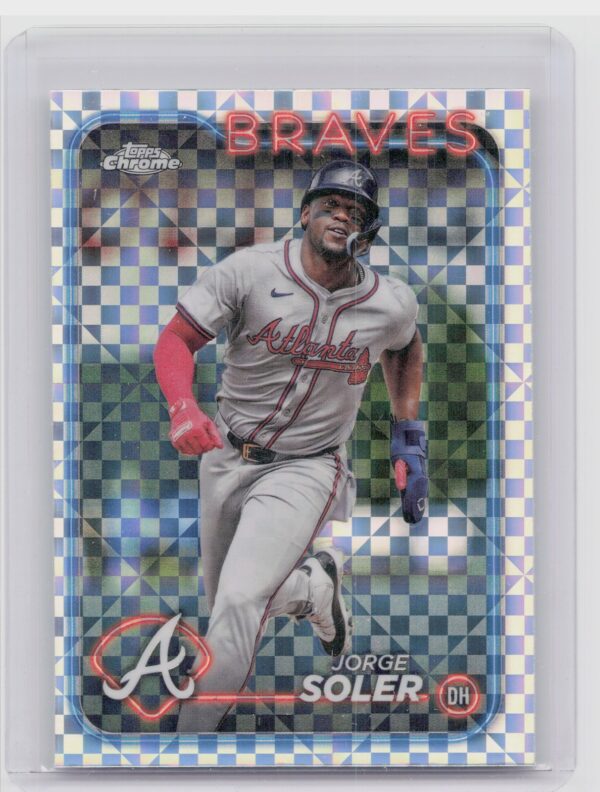 2024 Topps Chrome Update Jorge Soler X Fractors #USC2 Braves