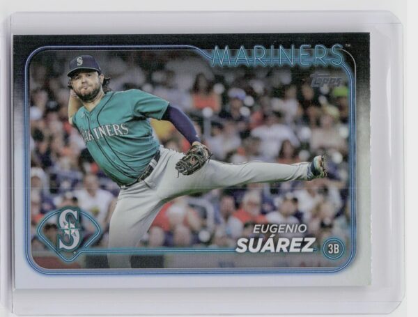 2024 Topps Eugenio Suarez Rainbow Foil #231 Mariners