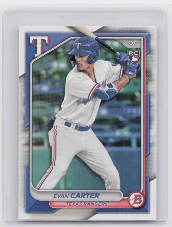2024 Topps Evan Carter Rookie #46 Rangers