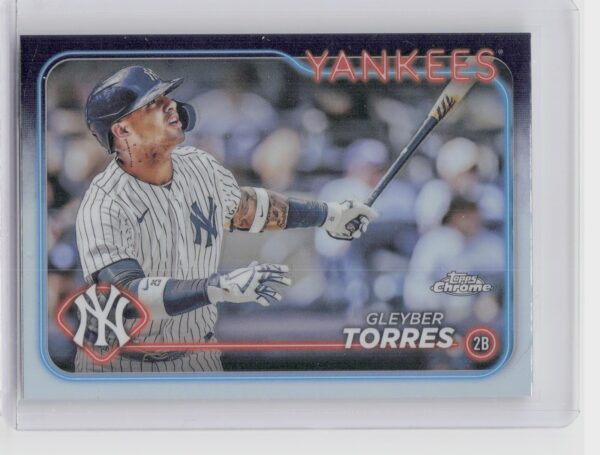 2024 Topps Gleyber Torres Rainbow Foil #210 Yankees