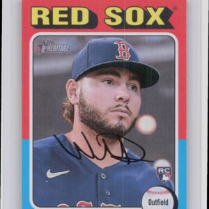 2024 Topps Heritage Mini Wilyer Abreu RC #385 Sox