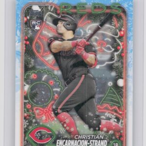 2024 Topps Holiday Christian Encarnacion-Strand RC #H85 Reds
