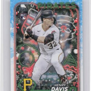 2024 Topps Holiday Henry Davis SP VAR #H187 Pirates