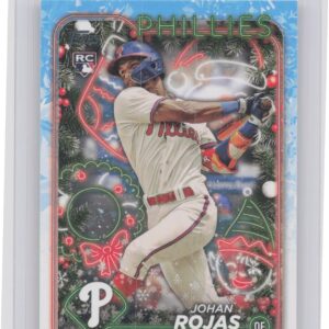 2024 Topps Holiday Johan Rojas RC #H180 Phillies