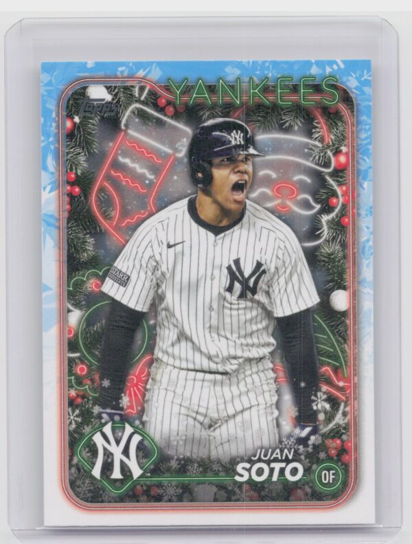 2024 Topps Holiday Juan Soto #H162 Yankees
