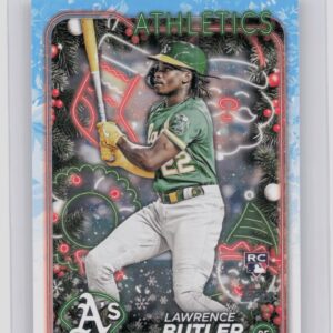 2024 Topps Holiday Lawrence Butler RC #H4 Athletics