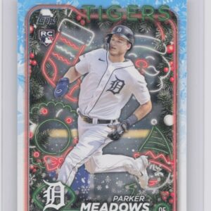2024 Topps Holiday Parker Meadows RC #H149 Tigers
