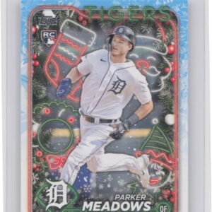 2024 Topps Holiday Parker Meadows RC #H149 Tigers