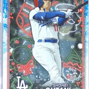 2024 Topps Holiday Shohei Ohtani SP VAR Santa Hat #H1 Dodgers