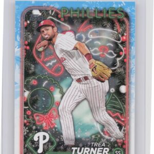 2024 Topps Holiday Trea Turner #H43 Phillies