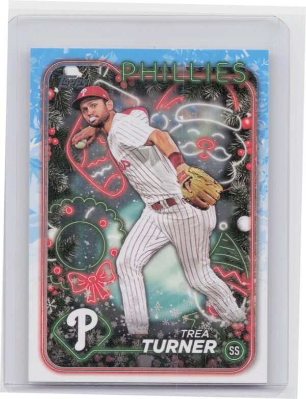 2024 Topps Holiday Trea Turner #H43 Phillies