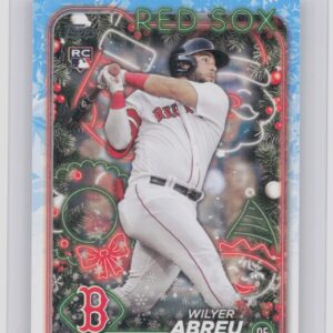 2024 Topps Holiday Wilyer Abreu RC #H13 Sox