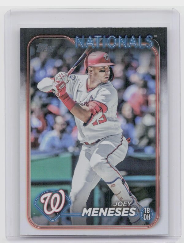 2024 Topps Joey Meneses Rainbow Foil #142 Nationals