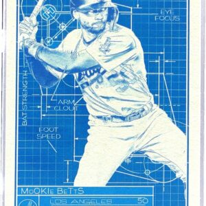 2024 Topps Mookie Betts #SB-17 Dodgers Superstar Blueprint