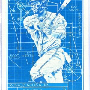 2024 Topps Ronald Acuna Jr. #SB-8 Braves Superstar Blueprint