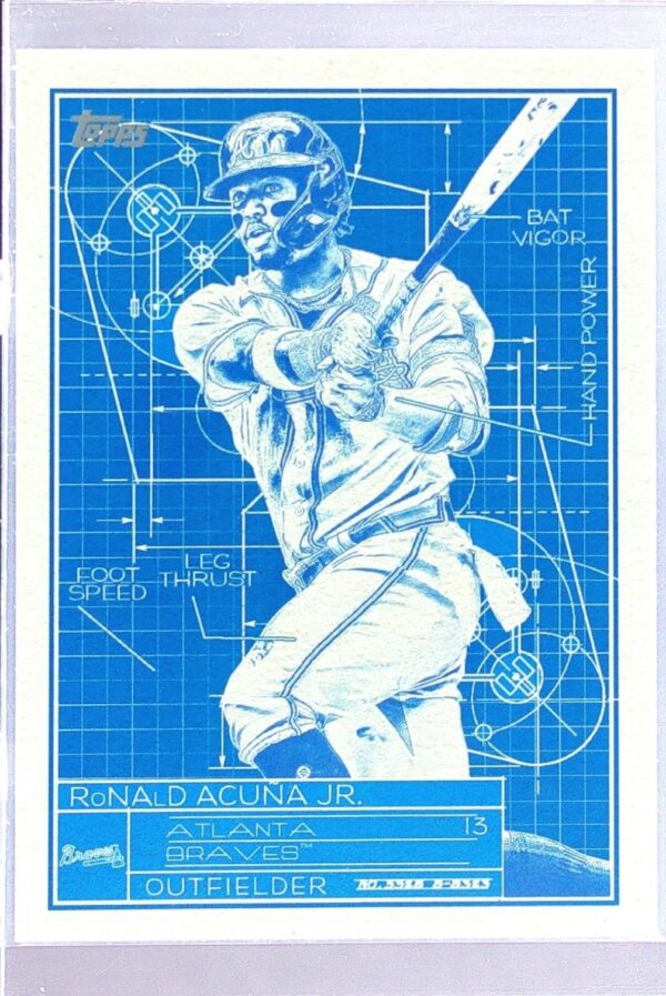 2024 Topps Ronald Acuna Jr. #SB-8 Braves Superstar Blueprint