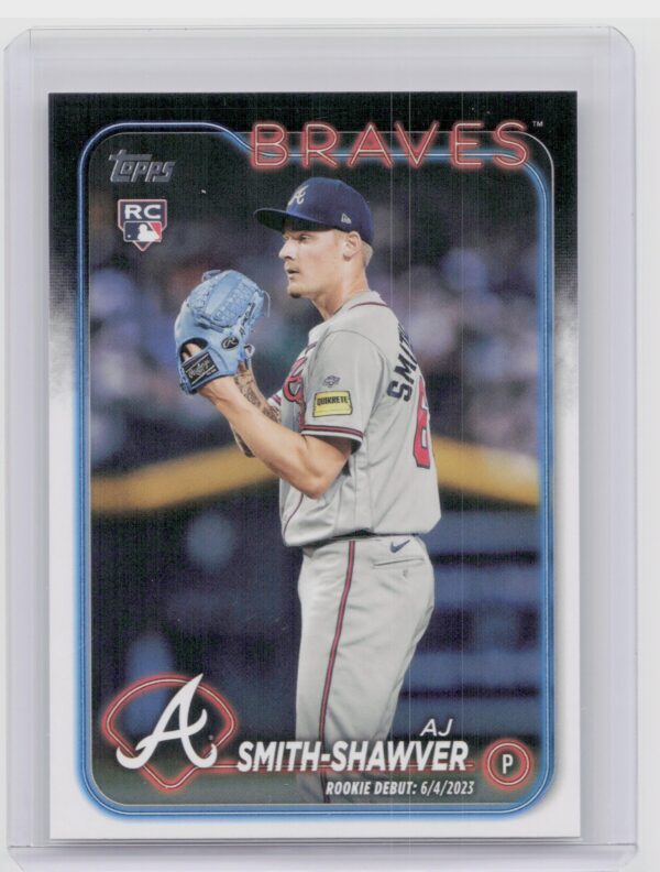 2024 Topps Update AJ Smith-Shawver #US316 Braves
