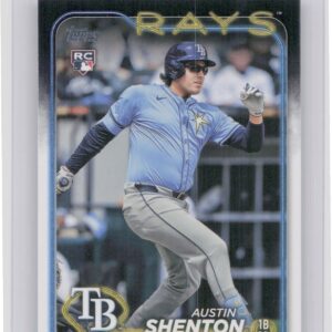 2024 Topps Update Austin Shenton RC #US275 Rays
