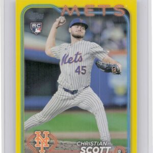 2024 Topps Update Christian Scott Yellow US218