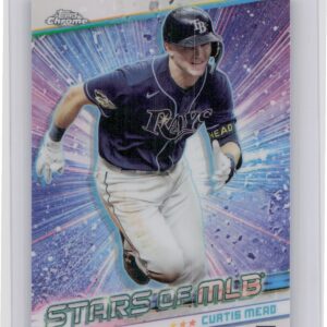 2024 Topps Update Curtis Mead RC #CSMLB-72 Rays Stars of MLB Chrome
