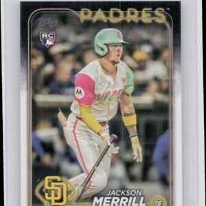 2024 Topps Update Jackson Merrill RC #US210 Padres