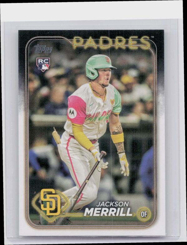2024 Topps Update Jackson Merrill RC #US210 Padres