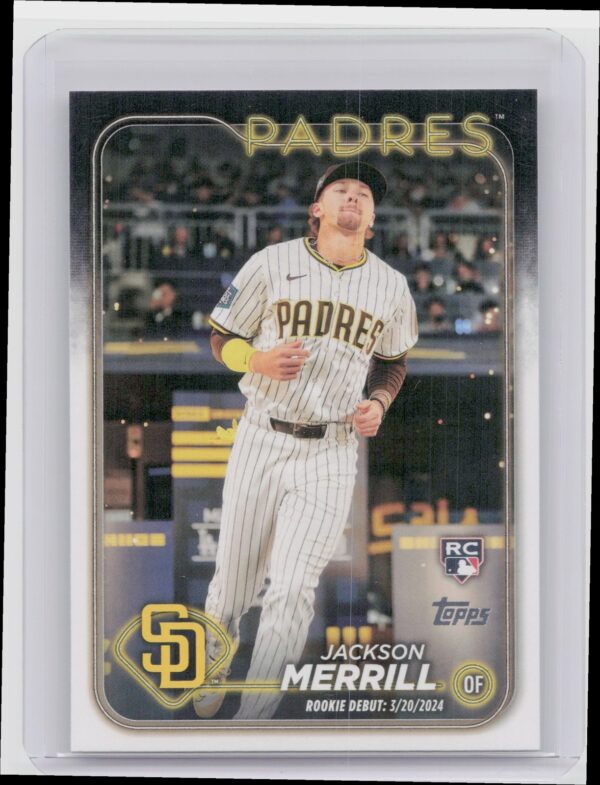 2024 Topps Update Jackson Merrill #US169 Padres