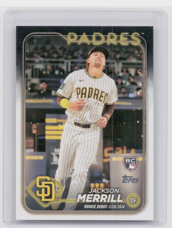 2024 Topps Update Jackson Merrill #US169 Padres