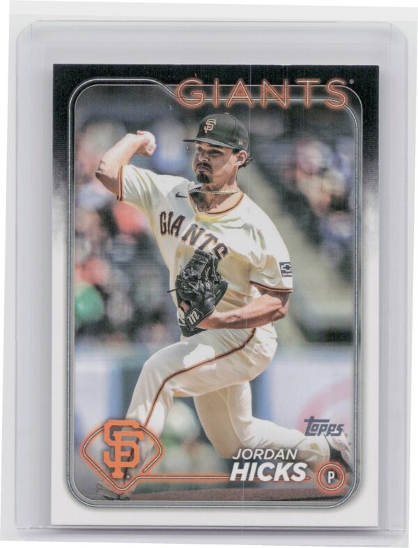 2024 Topps Update Jordan Hicks #US287 Giants