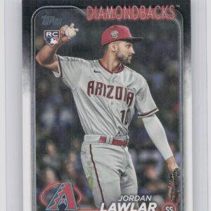 2024 Topps Update Jordan Lawlar RC #US41 Diamondbacks