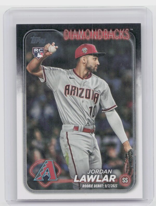 2024 Topps Update Jordan Lawlar RC #US41 Diamondbacks