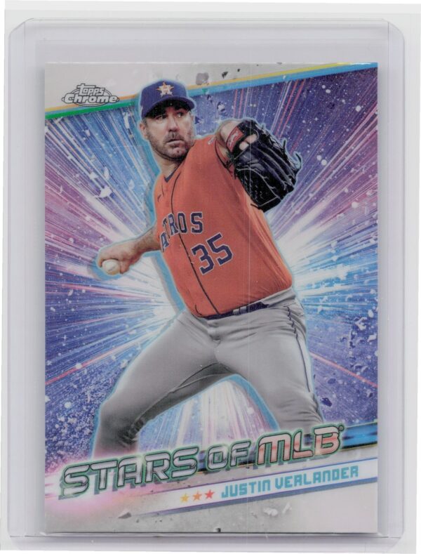 2024 Topps Update Justin Verlander #CSMLB-68 Astros Stars of MLB Chrome