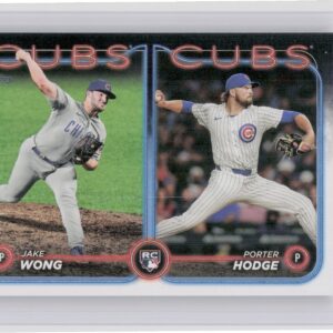 2024 Topps Update Porter Hodge  / Jake Wong RC #US106 Cubs