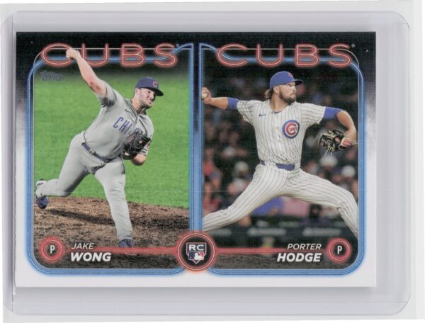 2024 Topps Update Porter Hodge  / Jake Wong RC #US106 Cubs