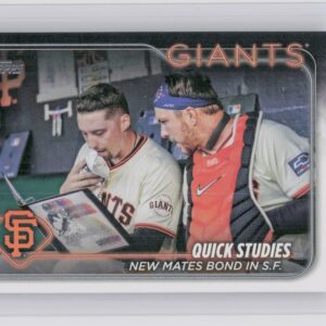 2024 Topps Update Quick Studies: New Mates Bond in S.F. (Bailey / Snell)