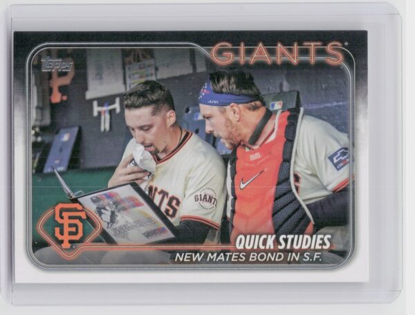 2024 Topps Update Quick Studies: New Mates Bond in S.F. (Bailey / Snell)
