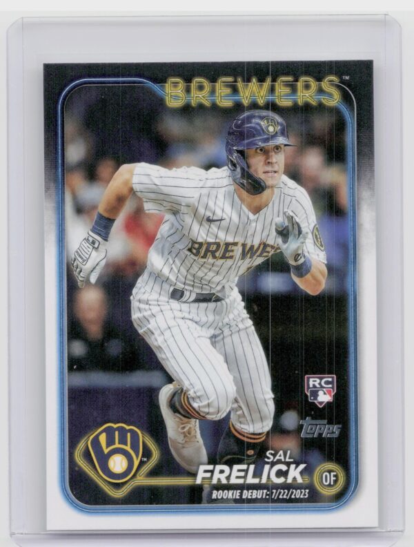 2024 Topps Update Sal Frelick RC #US10 Brewers