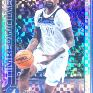 2025-26 Topps Chrome Naz Reid X Fractor #156 Timberwolves