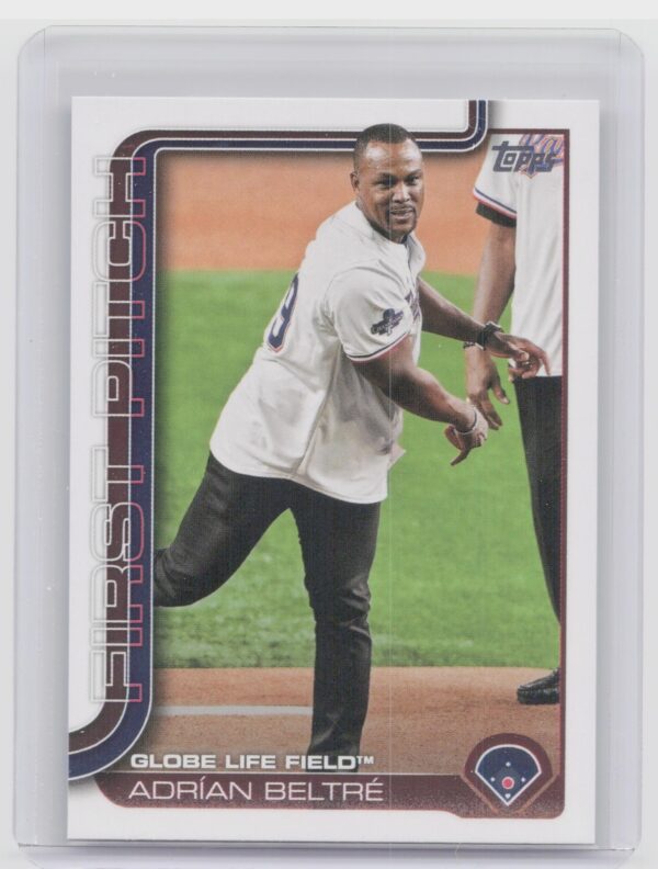 2025 Gypsy Queen Adrian Beltre #FP-8 Rangers First Pitch
